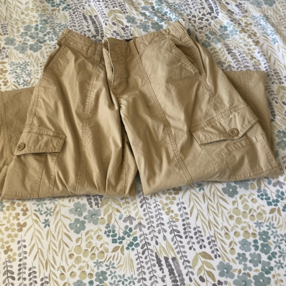 Low rise cargo pants